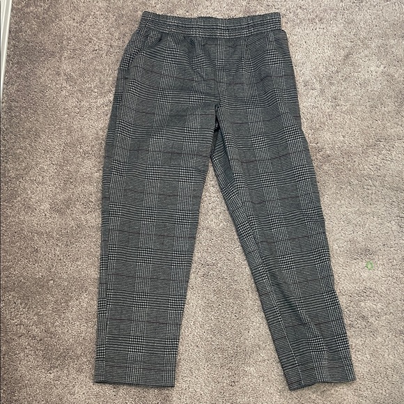 a new day Women’s Checkered Ankle Pants - Picture 1 of 4